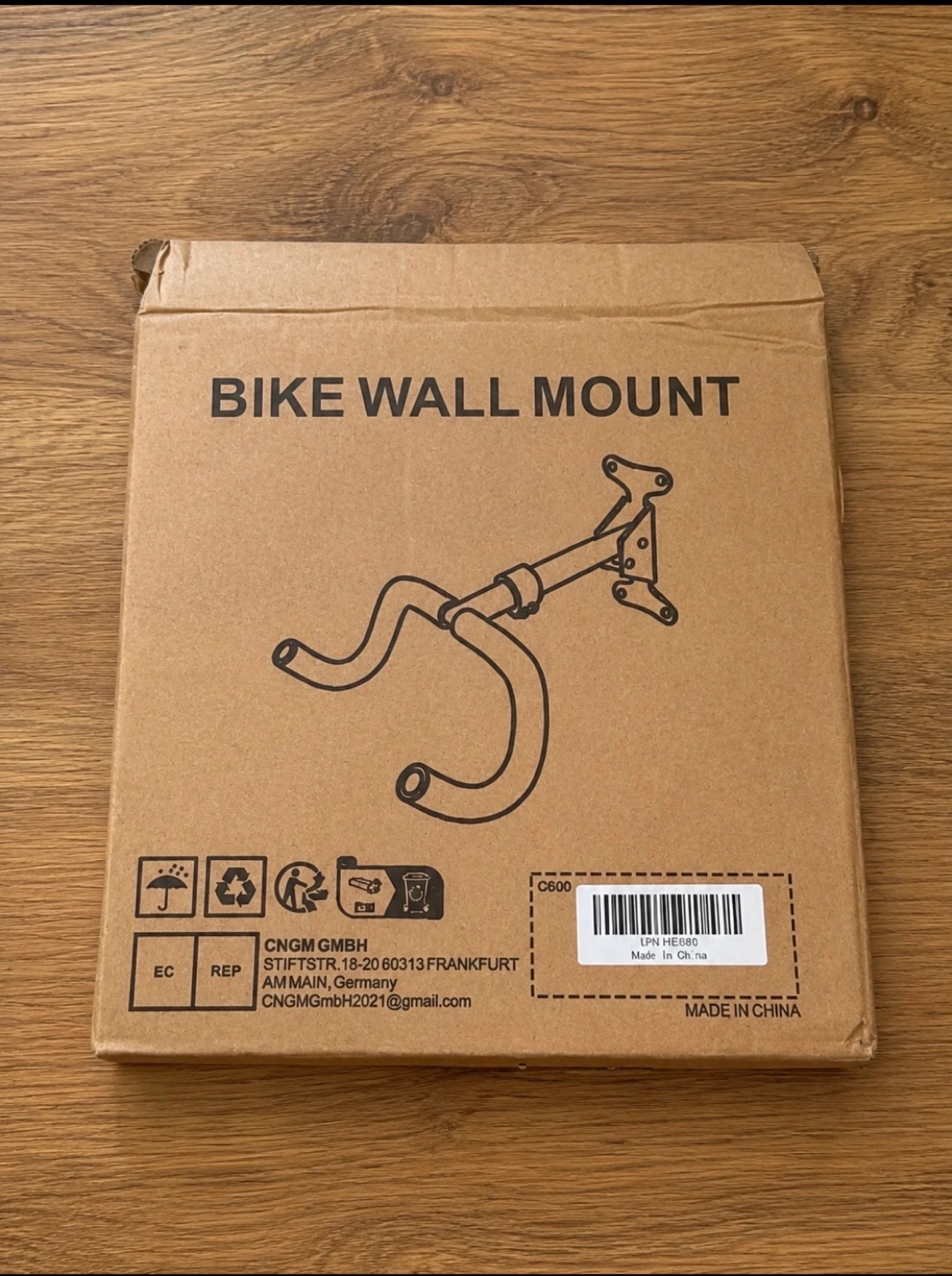 Verstelbare wandbeugel voor fiets – photo 2